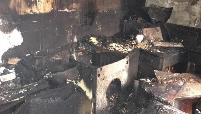 Incendio en Jaca: "Abrí la puerta del balcón y escuché gritos terroríficos"