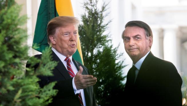Trump ve en Brasil un aliado militar preferente