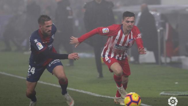 El joven extremo Joaquín Muñoz se une al Huesca procedente del Atlético de Madrid