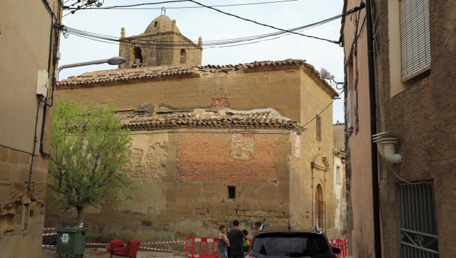 Técnicos de la Diócesis de Huesca conocen el estado de la iglesia de Barluenga