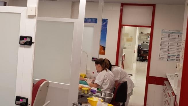 El servicio de extracciones del Hospital San Jorge de Huesca se prestará en la planta baja del edificio de administración
