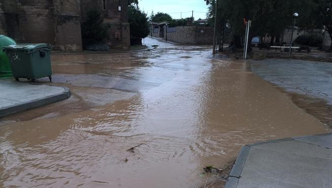 Las tormentas del lunes dejaron en Huesca 26 litros e incidencias leves