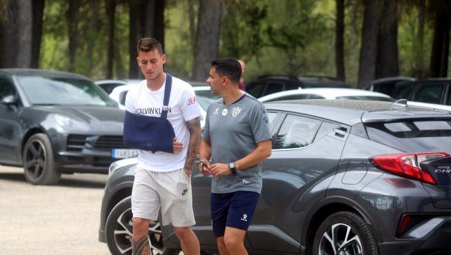 Doukouré y Dani Raba son las dos bajas por lesión del Huesca