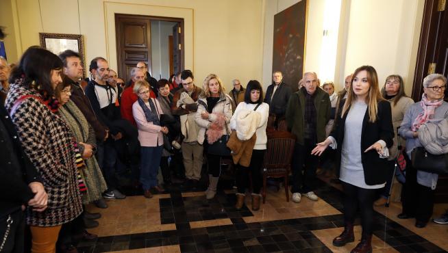 Un total de 1.680 ciudadanos han visitado el edificio Pignatelli en su jornada de puertas abiertas