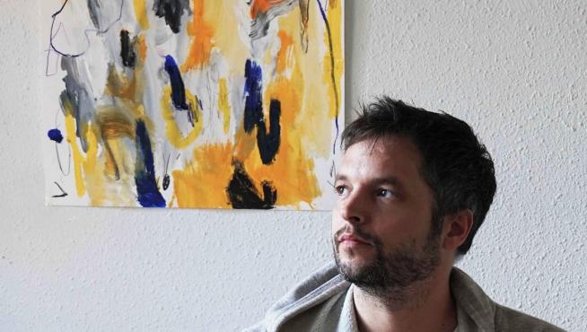 Antonio Santafé trae a Huesca su pintura "única e irrepetible"