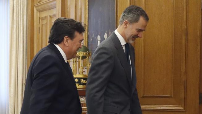 Sólo los aliados del PP trasladan al Rey un "no" rotundo a Sánchez