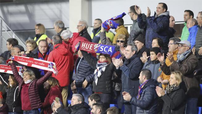 El Huesca organiza una quedada con la afición para recibir al equipo el domingo en El Alcoraz