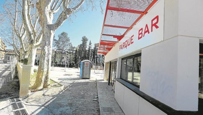 El Parque Bar de Huesca entrará en servicio en primavera con un aspecto renovado