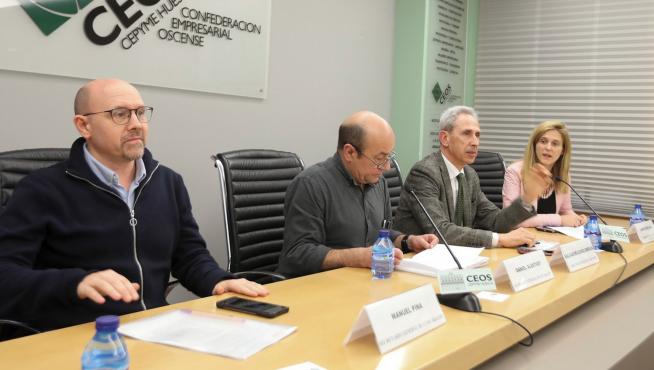 Unión de la patronal y los sindicatos en Huesca frente a la brecha salarial