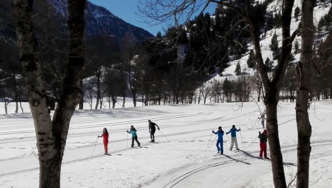 La borrasca beneficia a los espacios nórdicos de Aragón