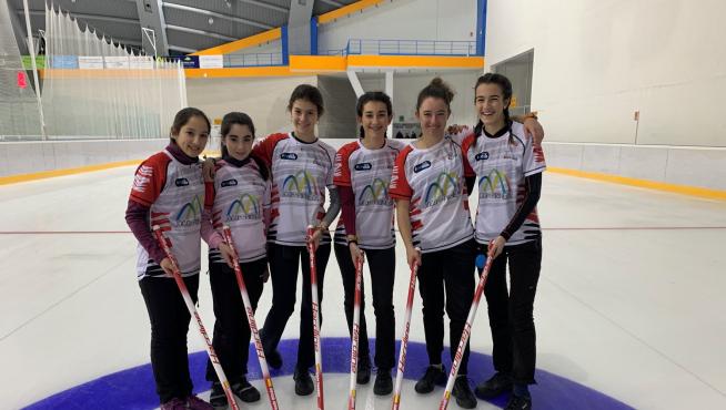 El Club Hielo del Pirineo juega el Nacional absoluto femenino de curling