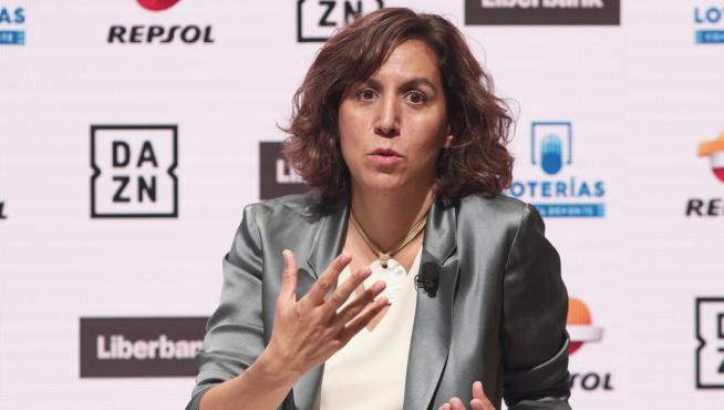 Irene Lozano: "Si no hay acuerdo entre FEB y ACB tendremos que intervenir"