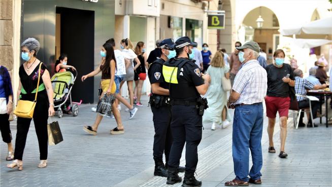 Al menos140 denuncias en Huesca el fin de semana por no llevar mascarilla