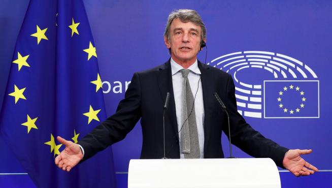 Sassoli espera mejorar el plan de la UE en el Parlamento Europeo