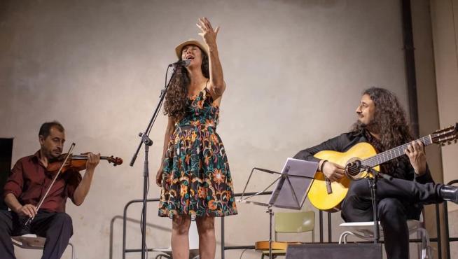 Arancha Peralta "Acitunita": "Se podría llamar flamenco fusión pero claro, yo no hago flamenco"