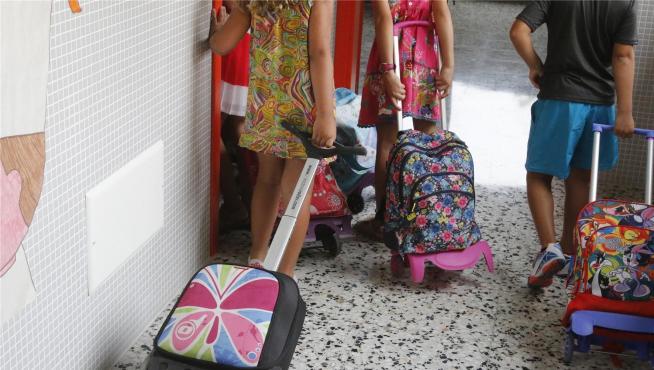 Los alumnos de Infantil y Primaria empezarán el curso en jornada continua en Aragón