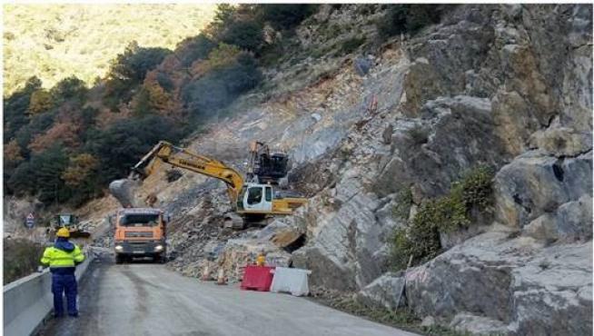 Se cierra este lunes de nuevo por obras el tramo Campo-Seira