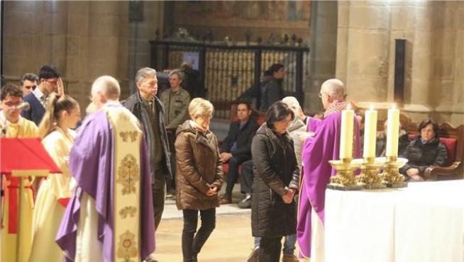 Eucaristía e imposición de ceniza este miércoles, a las 19 horas, en la Catedral de Huesca