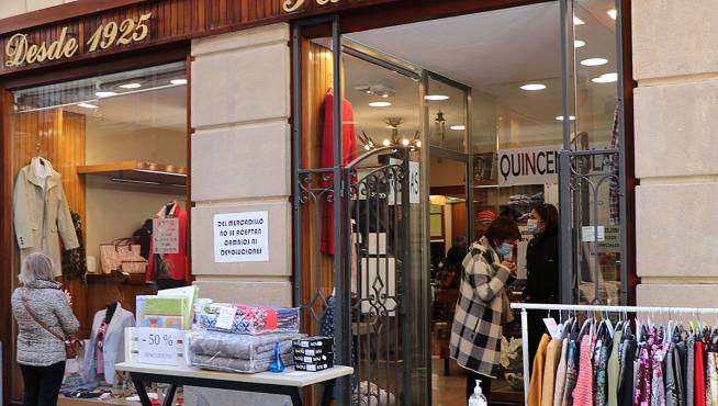 Edición de invierno de la fiesta del comercio en Jaca