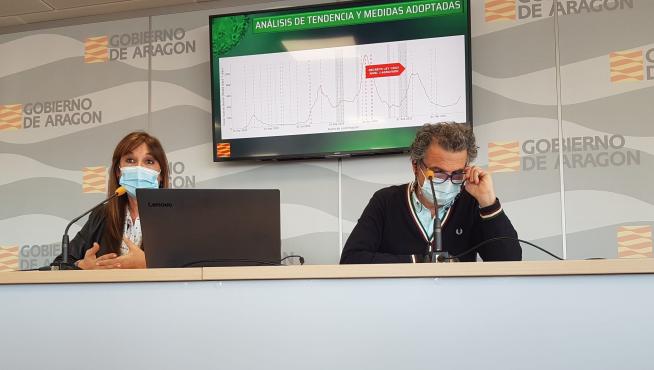 Sira Repollés y Francisco Javier Falo