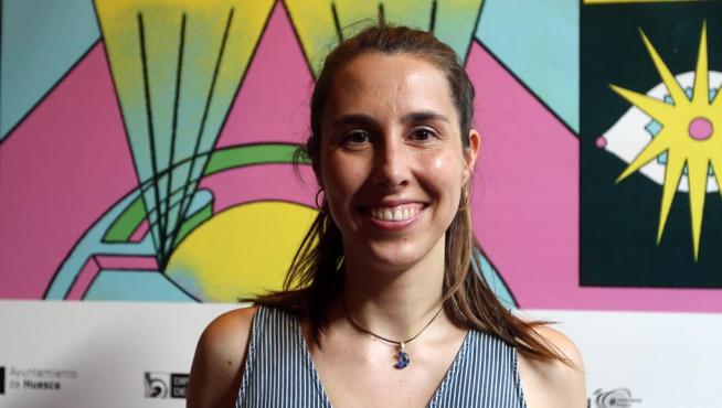 Gala Gracia acudió ayer a la proyección del corto.