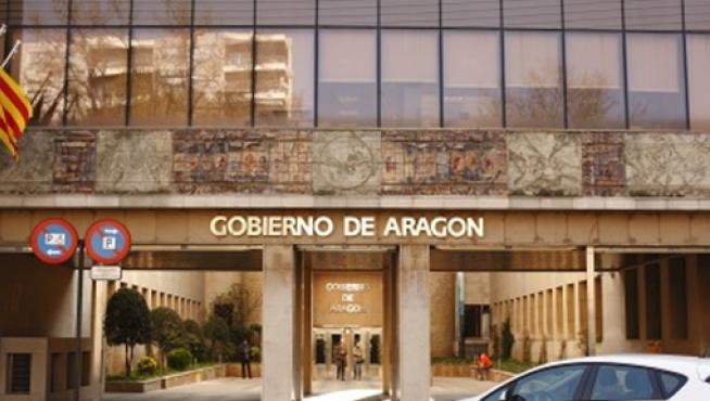 Edificio Pignatelli, centro principal de trabajo de los empleados públicos de Aragón