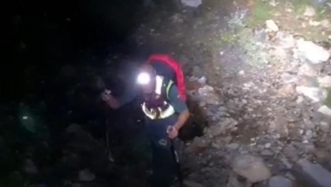 Rescate nocturno en el Pico del Alba, en Benasque