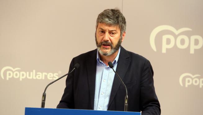 Gerardo Oliván, presidente provincial del Partido Popular.