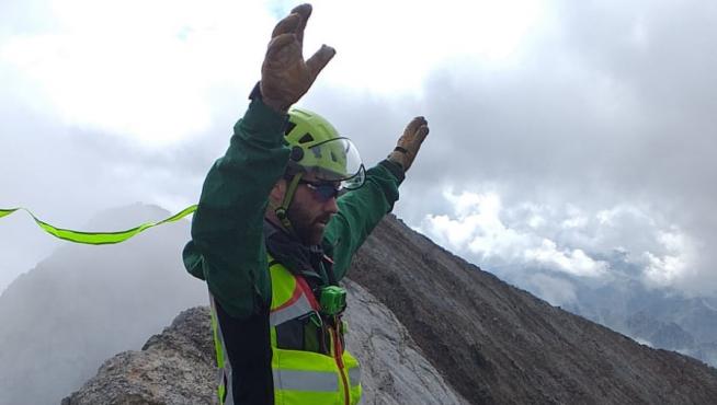 Rescate del montañero holandés hallado muerto en el pico Infiernos