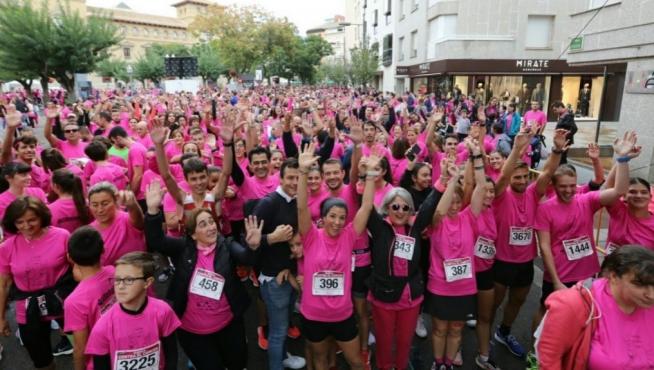 Edición anterior de la carrera ‘Huesca contra el cáncer’