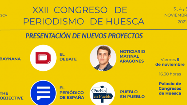 Nuevos proyectos en el Congreso de Periodismo de Huesca