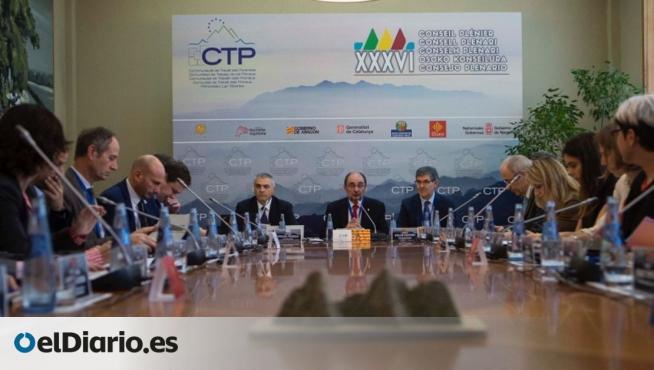 Imagen de una reunión anterior del Consorcio de la Comunidad de Trabajo de las Pirineos.