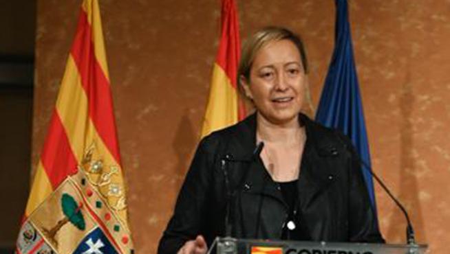 Marta Gastón ha inaugurado la jornada organizada por el Instituto Nacional de Seguridad y Salud en el Trabajo, en colaboración con el Gobierno de Aragón.