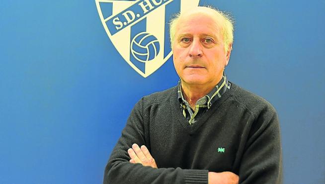 Pedro Ibaibarriaga, consejero del Huesca y veterano ex jugador azulgrana.