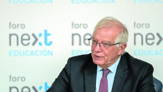 Josep Borrell, en el Foro Next Educación, en Madrid.