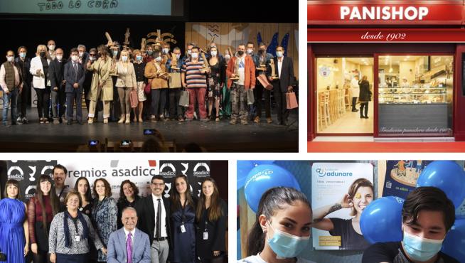 Fundación Agustín Serrate, Panishop, Miguel Tena y Fundación Adunare recibirán hoy los premios Peón 2021.