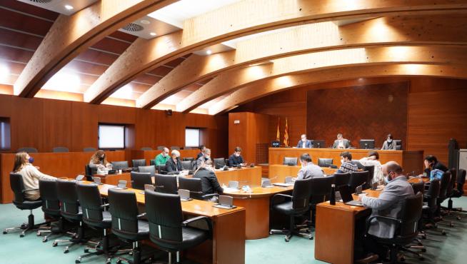 Comisión de Agricultura, Ganadería y Medio Ambiente de las Cortes de Aragón.
