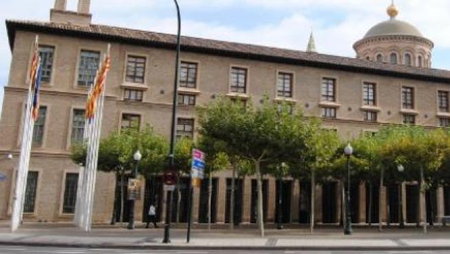 Edificio Pignatelli, sede del Gobierno de Aragón.