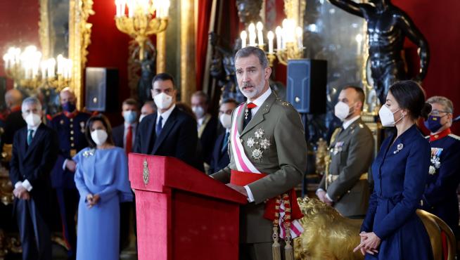 Ceremonia de la Pascua Militar.