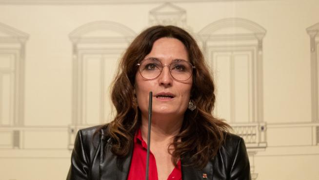La consejera de Presidencia de la Generalitat catalana, Laura Vilagrá.