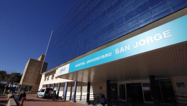 Fachada del Hospital San Jorge de Huesca.