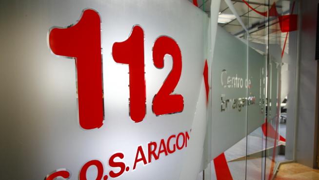 En el simulacro ha intervenido el 112 de Aragón.