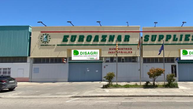 Instalaciones de Euroaznar en el polígono de La Magantina, en la localidad de Huesca.