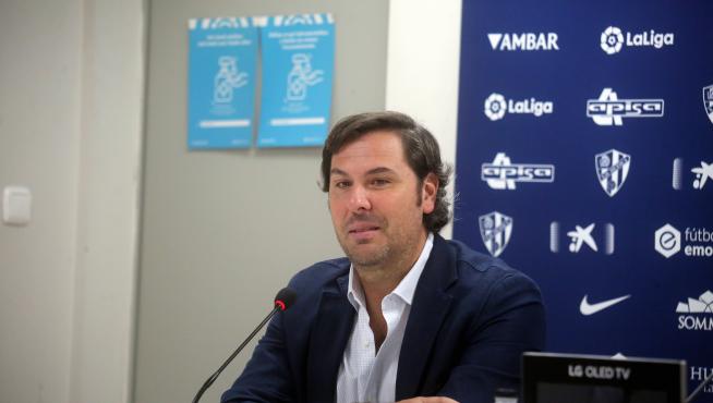 Rubén García ya no es director deportivo del Huesca.