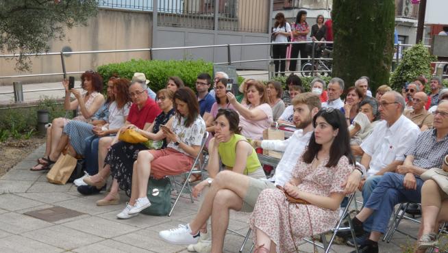 Numeroso público ha asistido al homenaje del escritor Fernando Marías, en el marco del festival Barbitania.