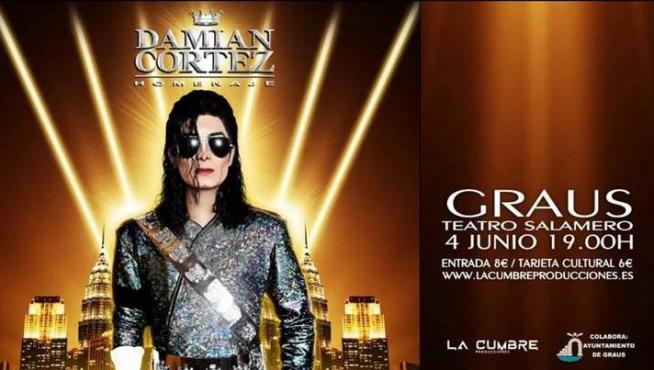 David Cortez protagonizará el espectáculo de Michael Jackson.