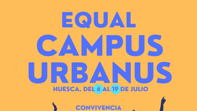 Cartel Campus Urbano sobre el Camino de Santiago.