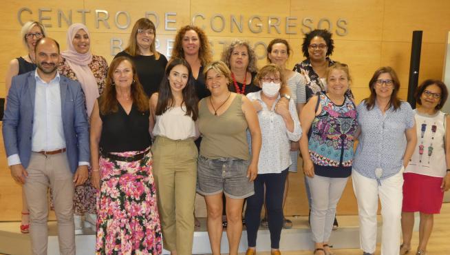 Foto de familias de los participantes en la actividad.