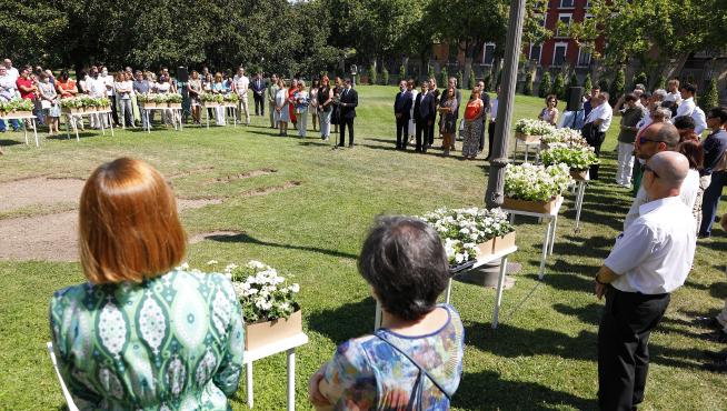 Acto en memoria de las víctimas del terrorismo en el aniversario del asesinato de Miguel Ángel Blanco.