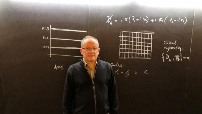 Manuel Asorey, catedrático de Física de la Universidad de Zaragoza y codirector del Centro de Ciencias Pedro Pascual de Benasque,
